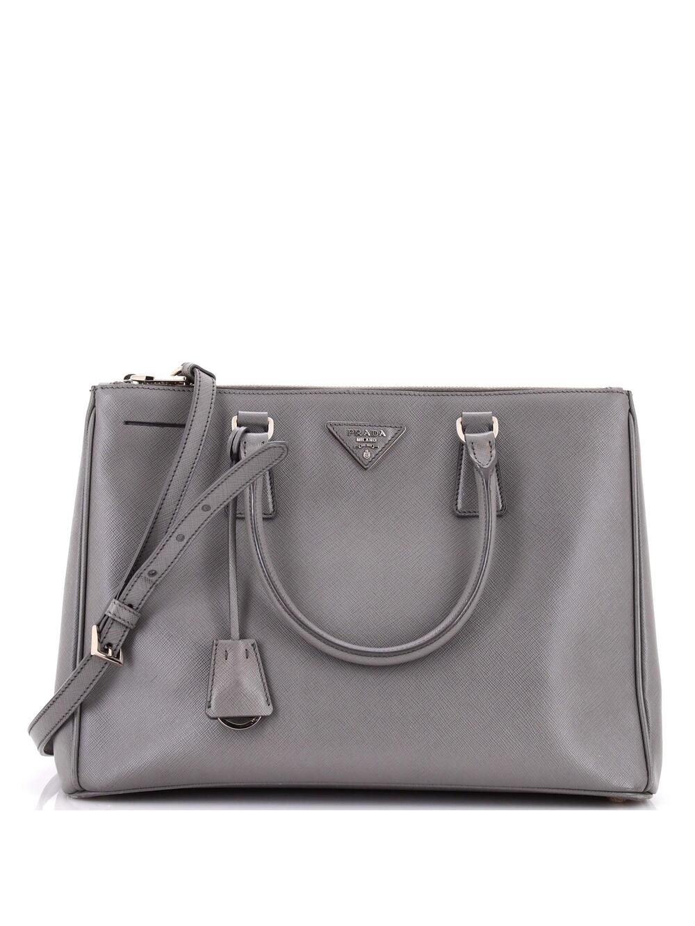 Prada Double Zip Lux Tote Saffiano #322931P13B
